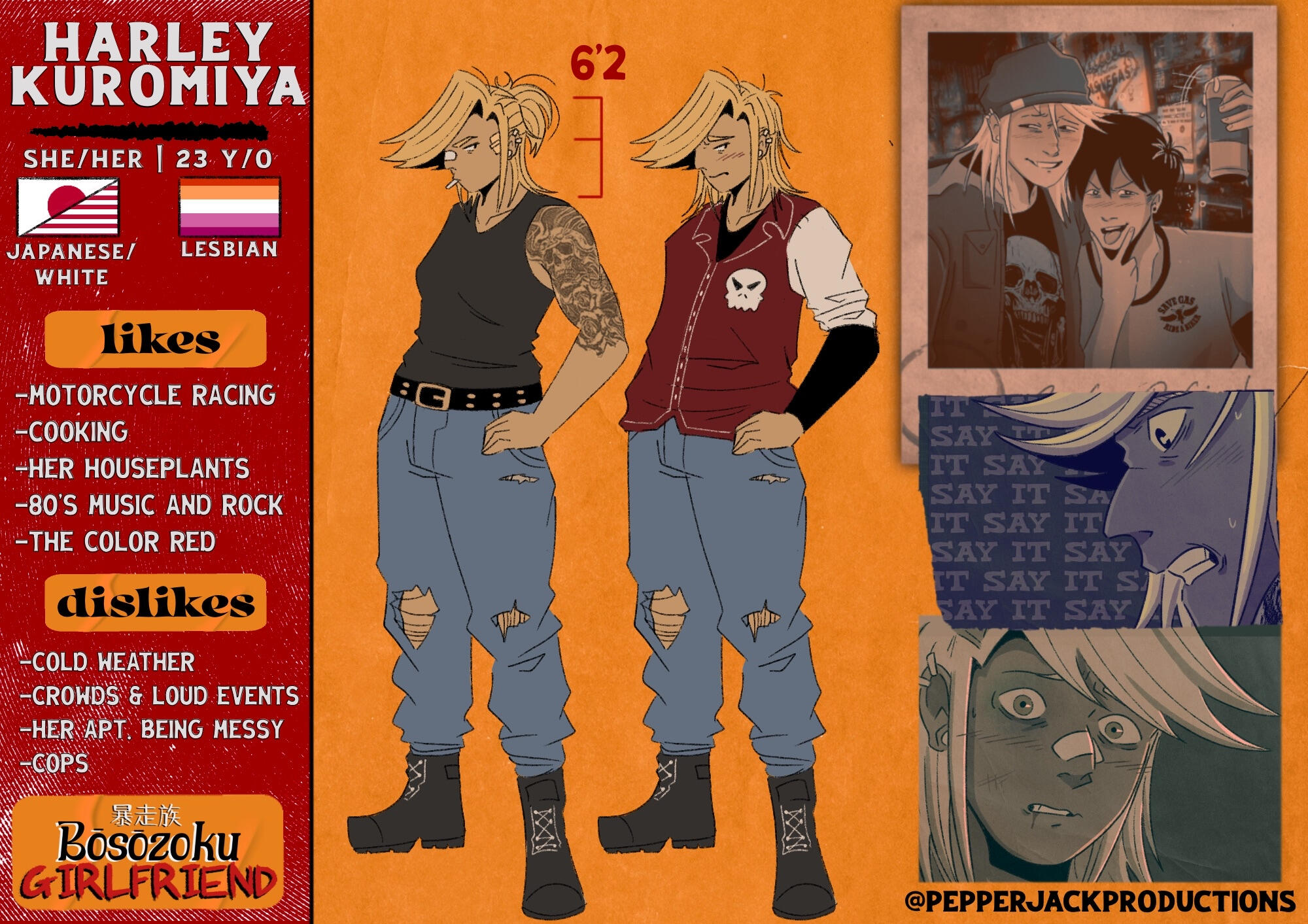 Harley&#39;s Refsheet